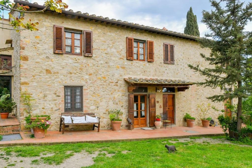 Appartamento Con Vista Panoramica In Chianti San Donnino  Exterior photo